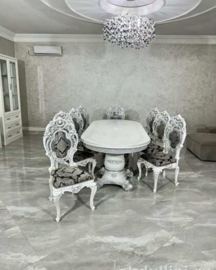 Обеденный стол «Гранд» и стулья «Силик» в Дагестане — купить в Дагестане — фото 1