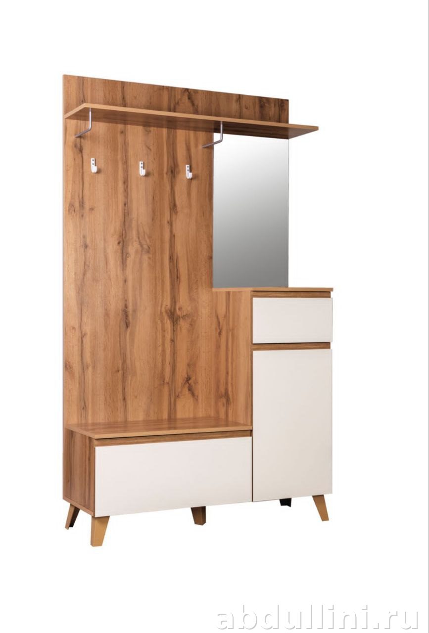 Шкаф для прихожей 2945 Авалон с зеркалом в Дагестане — купить в Дагестане