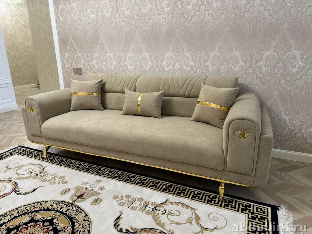 Диван и кресло "Марсель" в стиле неоклассика — купить в Дагестане — купить в Дагестане — фото 2