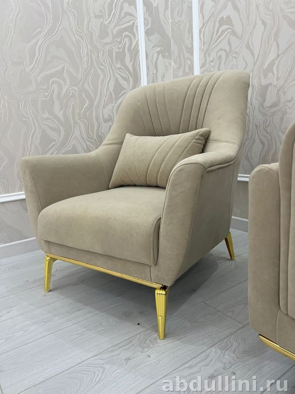 Диван и кресло "Марсель" в стиле неоклассика — купить в Дагестане — купить в Дагестане — фото 3