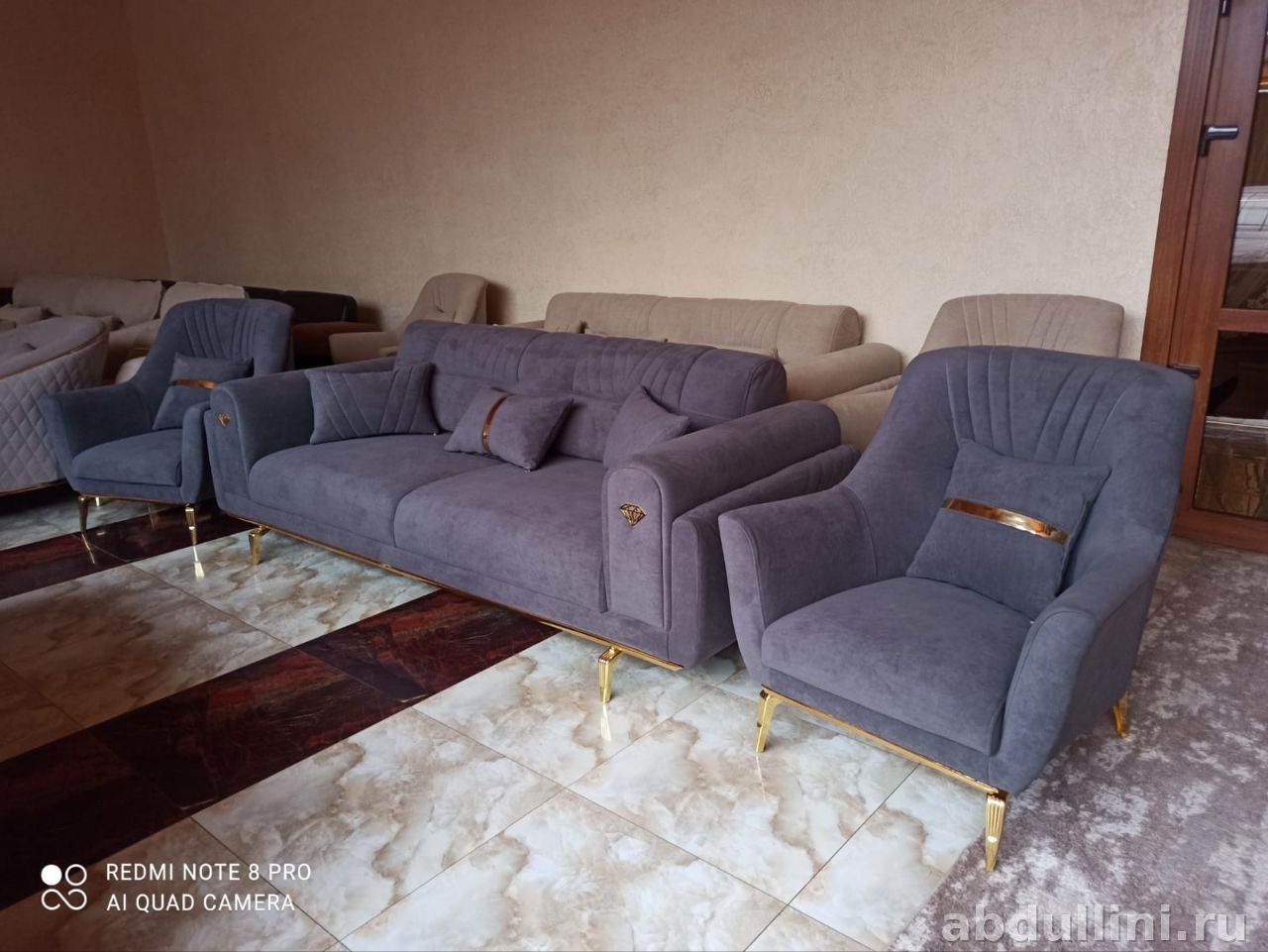 Диван и кресла Марсель 2961 купить в Дагестане | Мебель на заказ — купить в Дагестане — фото 1