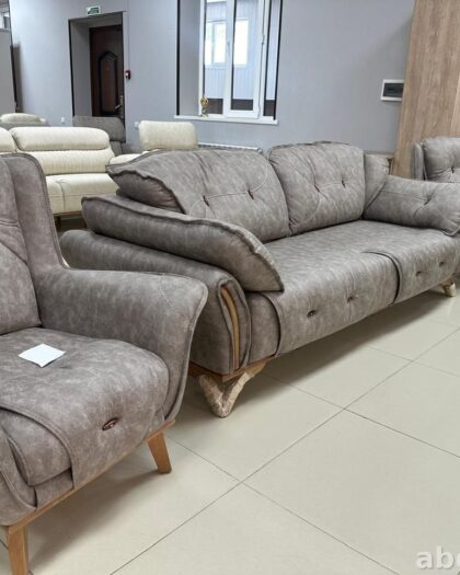 Диван и кресло IBIZA в светло-сером цвете — купить в Дагестане — купить в Дагестане