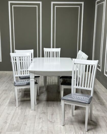 Купить стол Волна и стулья Вего в Дагестане | Мебель от производителя — купить в Дагестане — фото 1