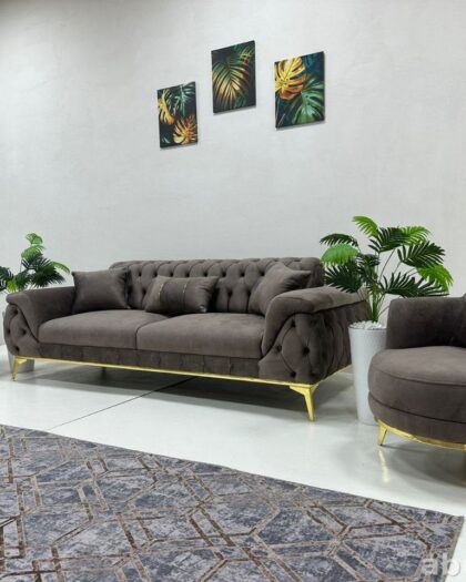 Комплект мягкой мебели Stella: диван и кресла в Дагестане — купить в Дагестане — фото 1