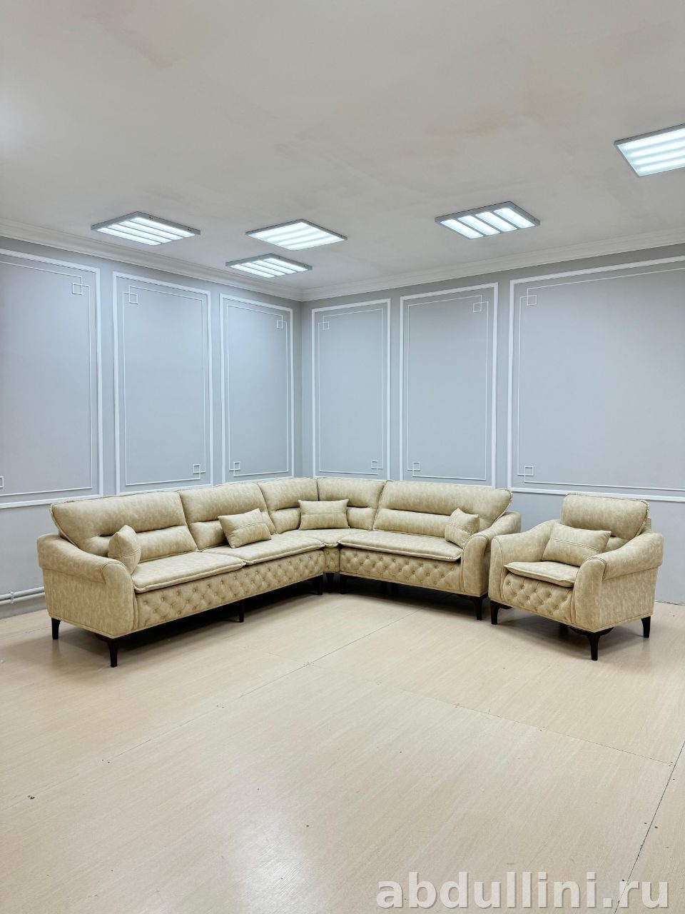 Угловой диван ЭМИЛИЯ 3120 с креслом — купить в Дагестане — купить в Дагестане — фото 1