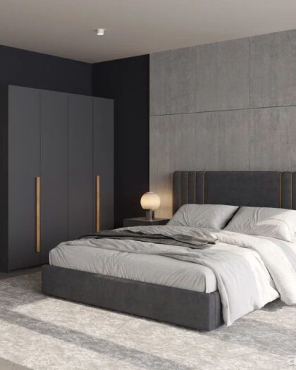 Спальня 3144 Нео — мебель от производителя в Дагестане цвет Графит — купить в Дагестане