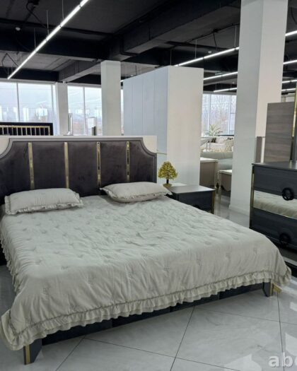 Спальня Ника 3184: мебель в стиле графит купить в Дагестане другой цвет — купить в Дагестане — фото 1