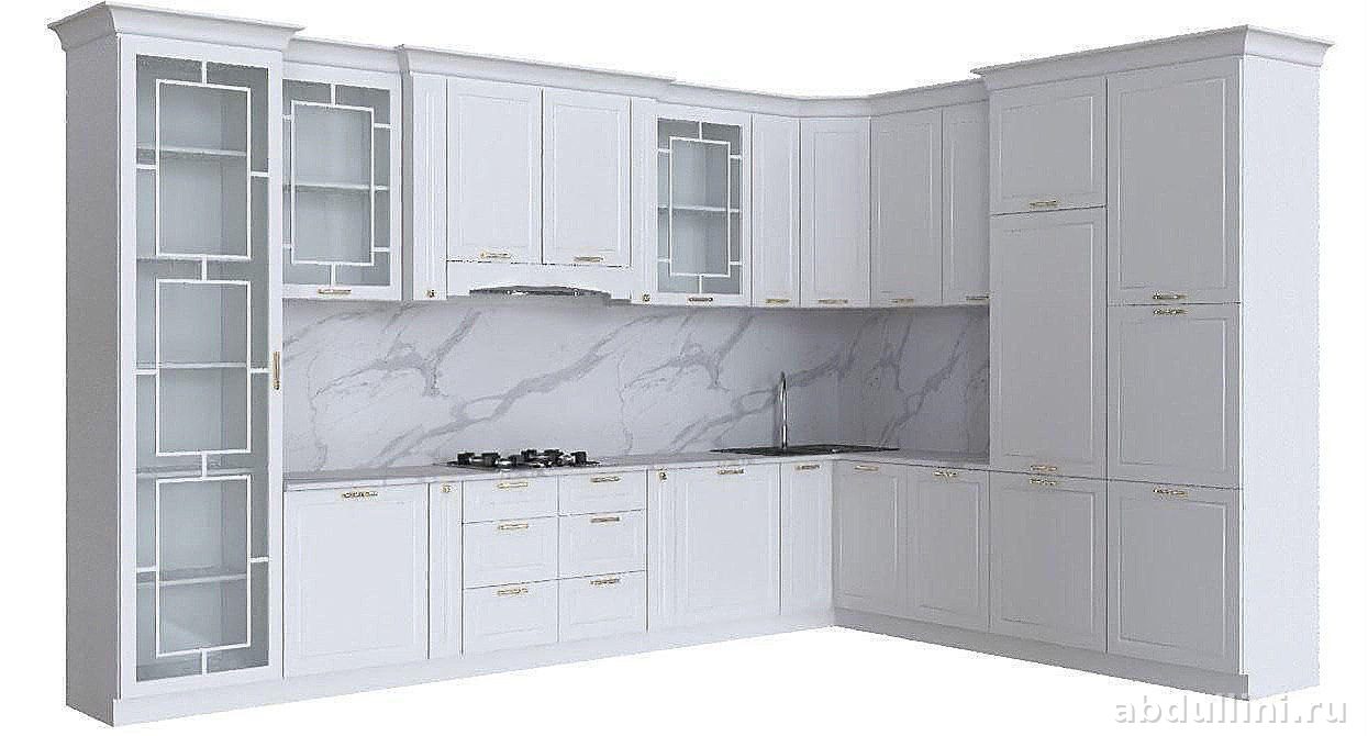 Кухонный гарнитур Сильвия белый — купить в Дагестане — купить в Дагестане