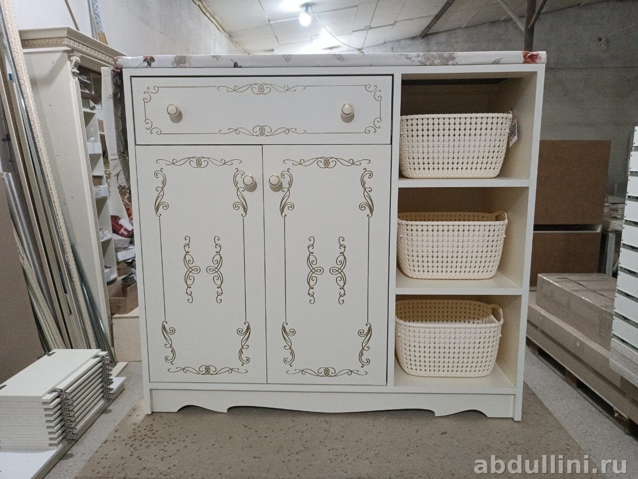 Шкаф-комод Глад Флорида с плетеными корзинами в Дагестане — купить в Дагестане — фото 1