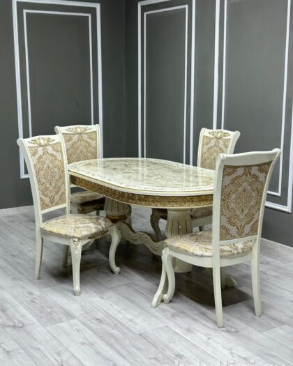 Купить обеденный стол 3247 и стулья Роза в Дагестане — купить в Дагестане — фото 1
