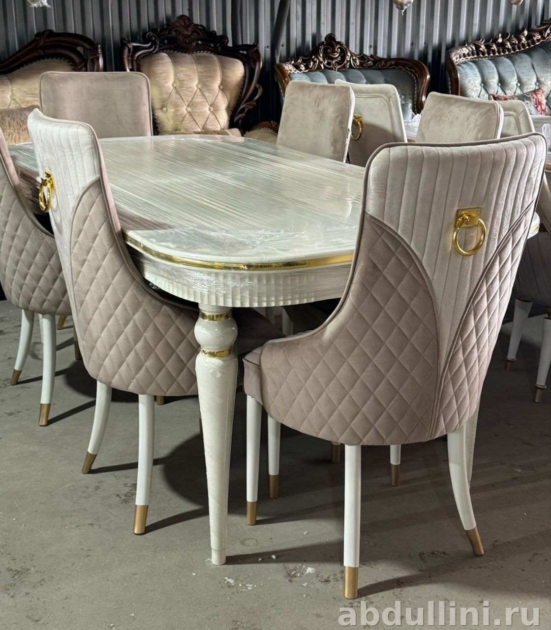 Стол Венера с 6 стульями в стиле неоклассика в Дагестане — купить в Дагестане