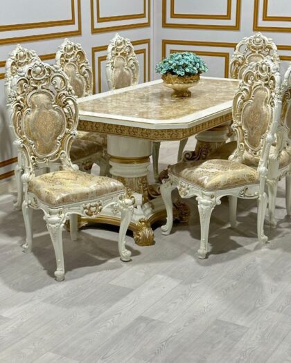 Стол раздвижной Голд с стульями Силик в Дагестане — купить в Дагестане — фото 1