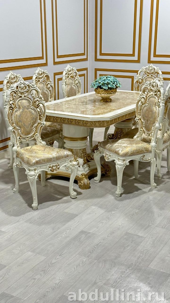 Стол раздвижной Голд с стульями Силик в Дагестане — купить в Дагестане — фото 1