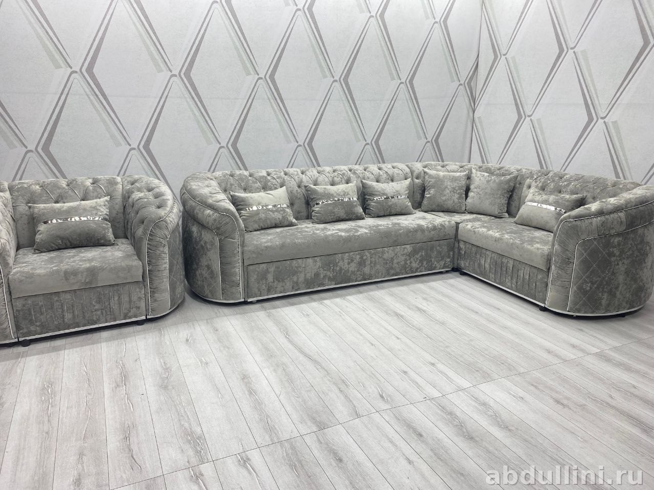 Диван 3386 с креслом — мебель на заказ в Дагестане — купить в Дагестане — фото 1