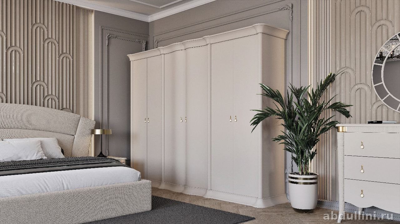 Мебельный комплект Мишель 6дв в стиле неоклассика | Купить в Дагестане