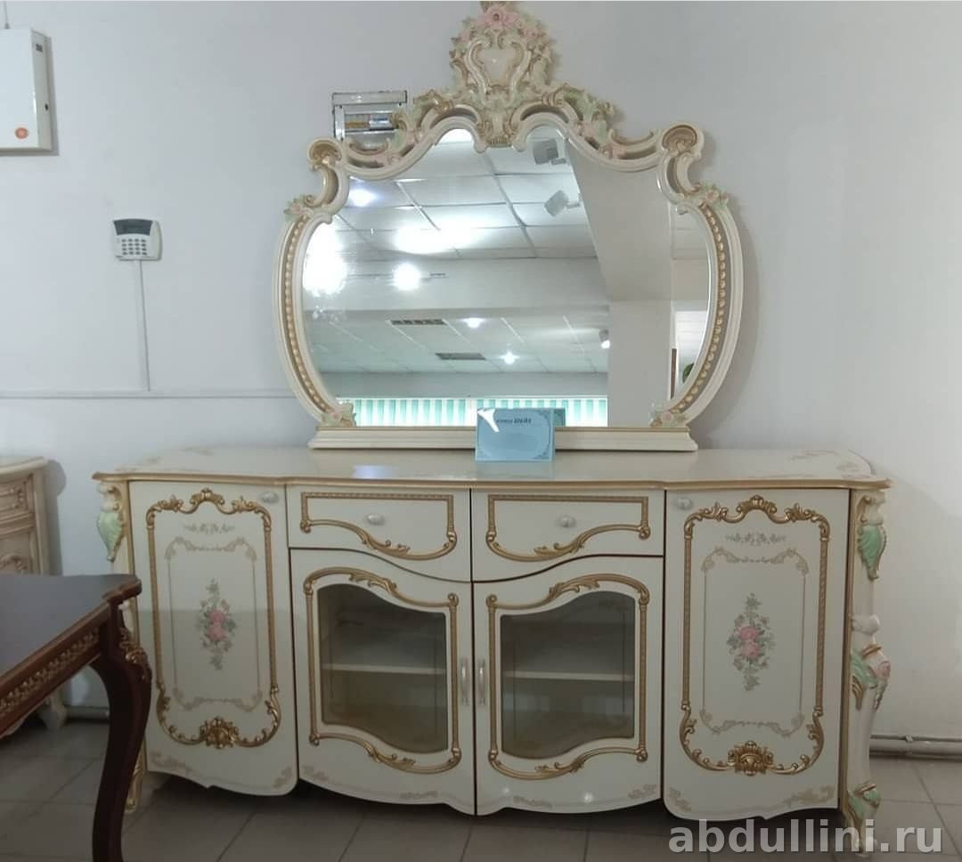 Комод с зеркалом 3512 в стиле барокко — купить в Дагестане — купить в Дагестане