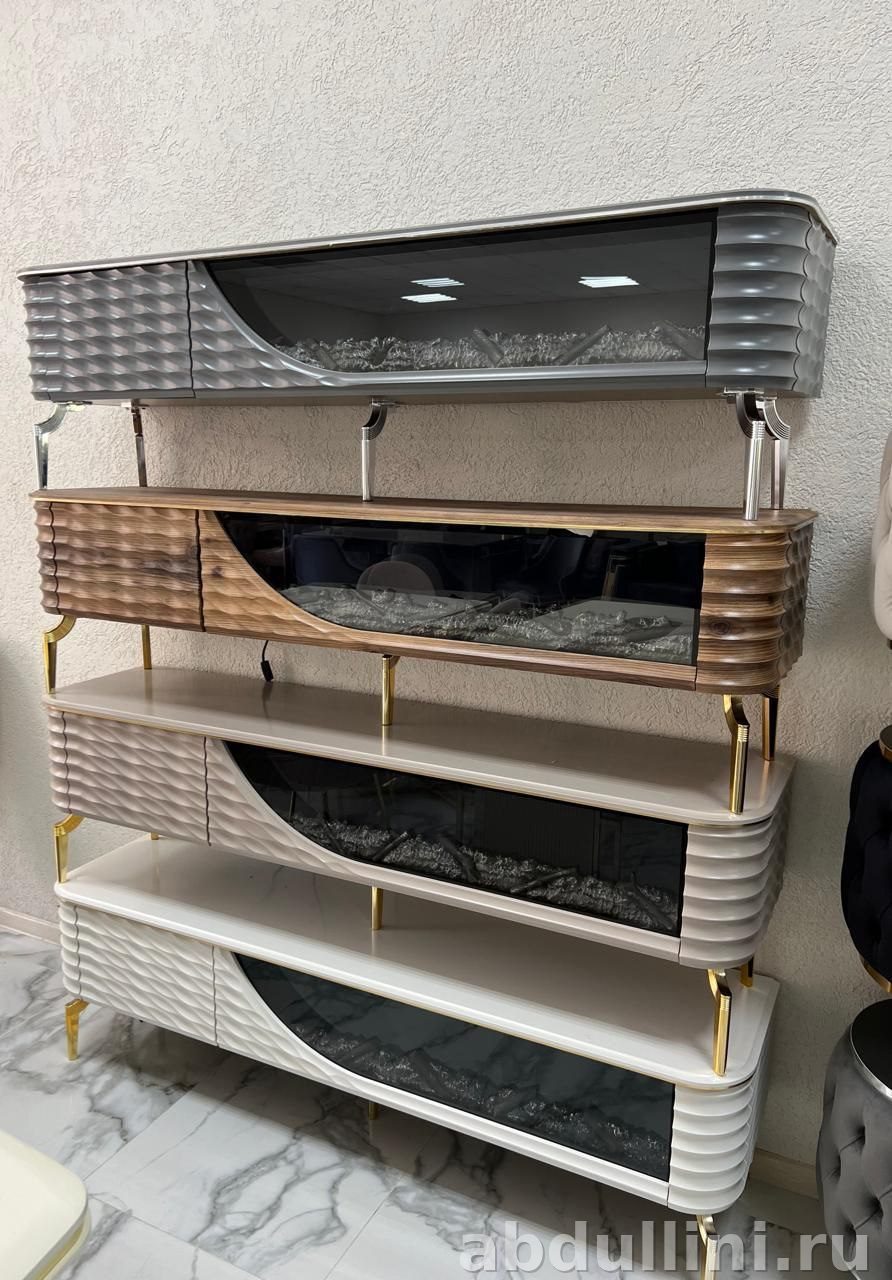 TV тумба Petek в Дагестане — модный дизайн с ар-деко — купить в Дагестане — фото 1