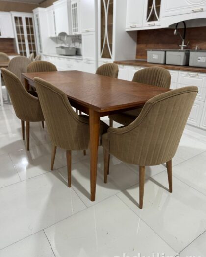 Обеденный стол Лотос с 6 стульями купить в Дагестане — купить в Дагестане