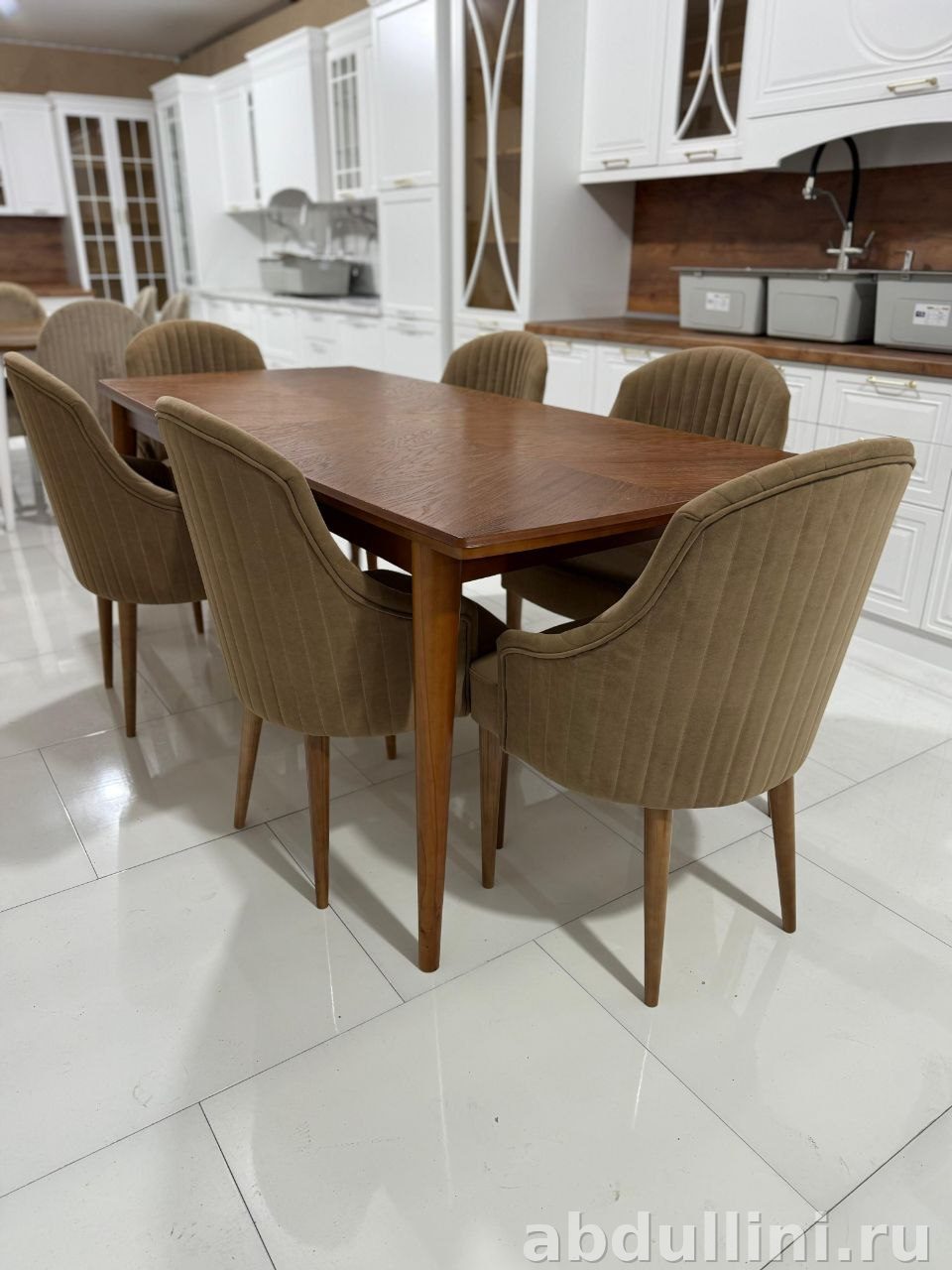 Обеденный стол Лотос с 6 стульями купить в Дагестане — купить в Дагестане