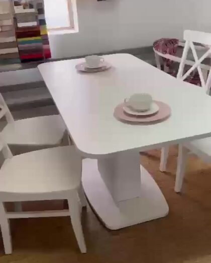 Стол 667 белый с арт-дизайном — купить в Дагестане — купить в Дагестане