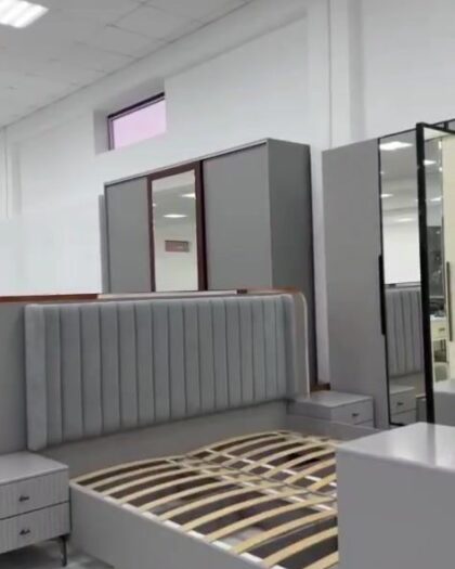 Спальня «Лара» 5дв в сером цвете — купить в Дагестане — купить в Дагестане