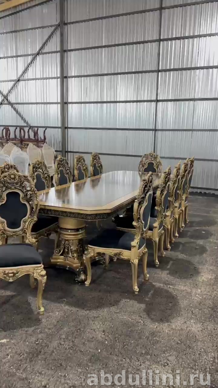 Обеденный стол 3302 с 12 стульями в Дагестане другой размер, комплектация — купить в Дагестане — фото 5